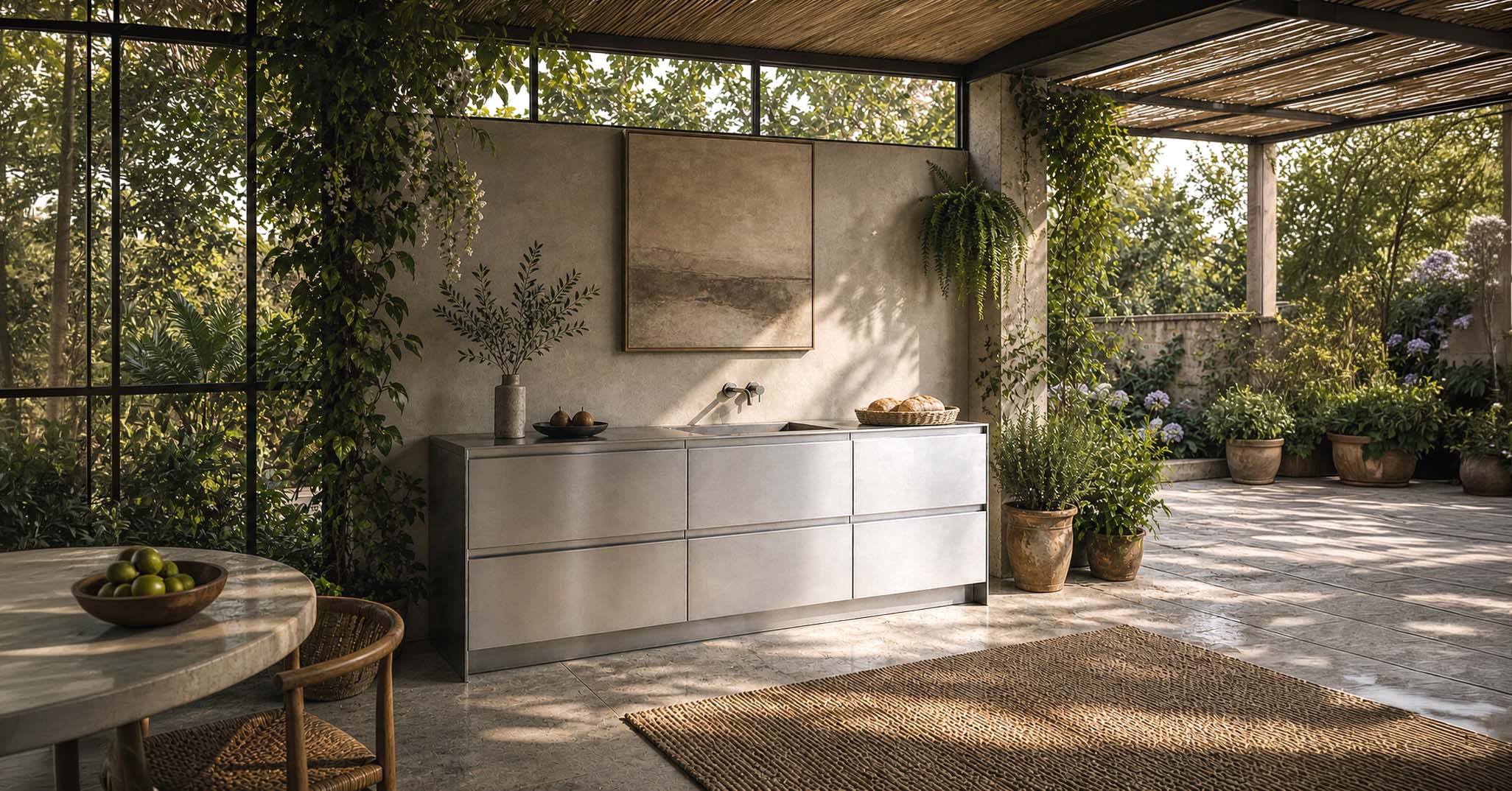 Cucina a libera installazione